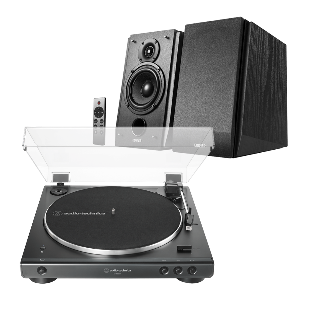 AT-LP60XBT + Edifier R1855DB Bundle