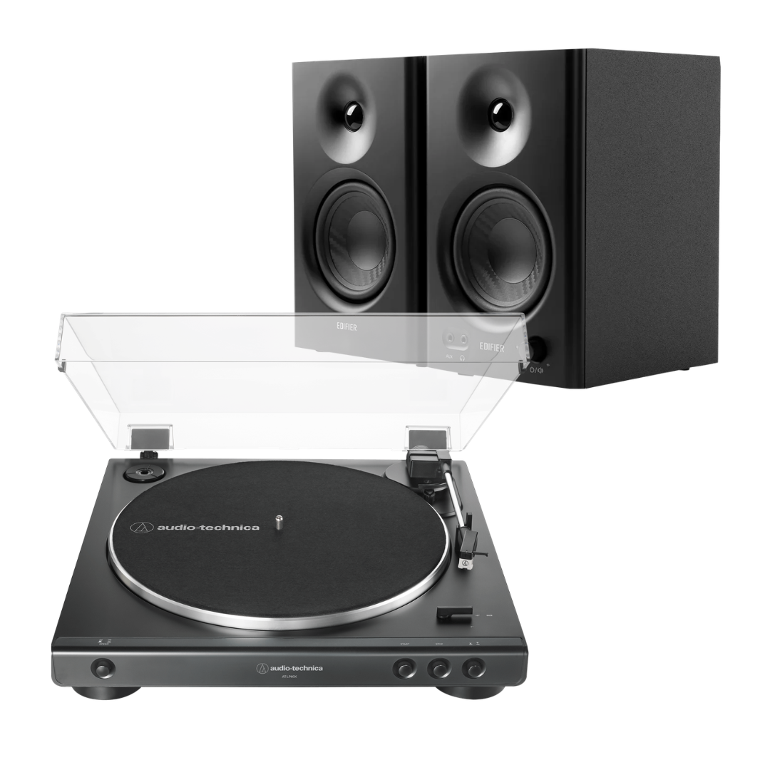 AT-LP60X + Edifier MR4 Bundle