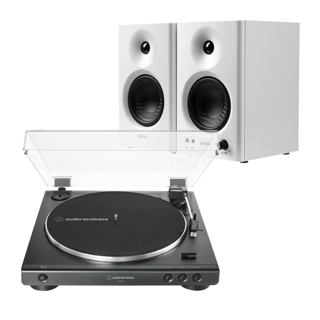 AT-LP60X + Edifier MR4 Bundle