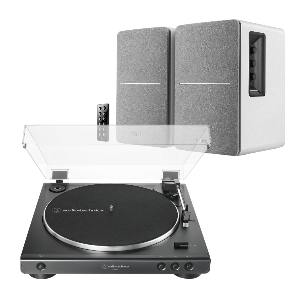 AT-LP60X + Edifier R1280DB Bundle