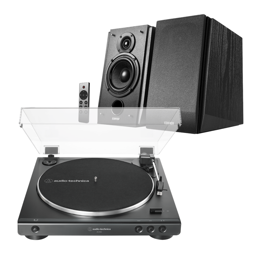 AT-LP60X + Edifier R1855DB