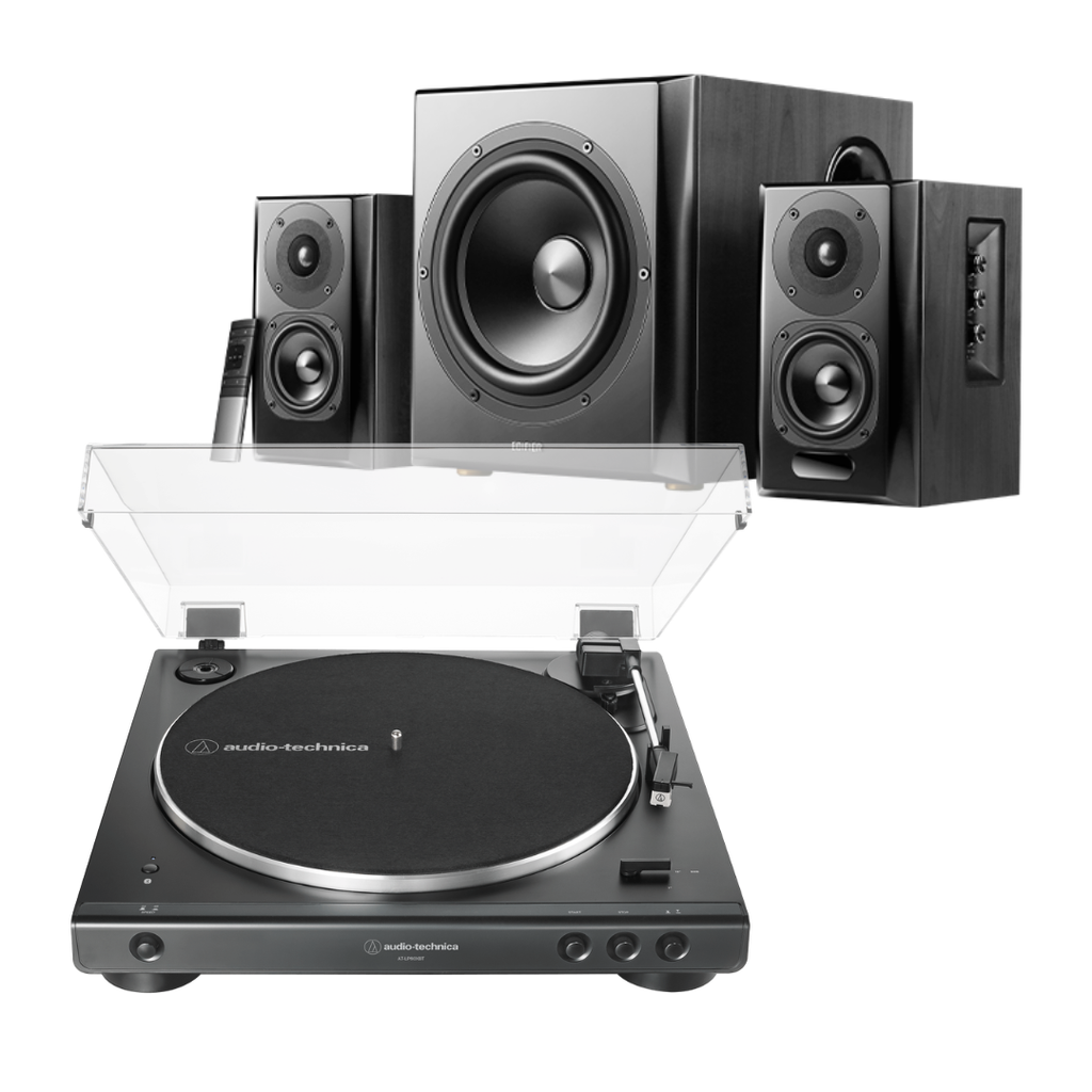 AT-LP60XBT + Edifier S351DB Bundle
