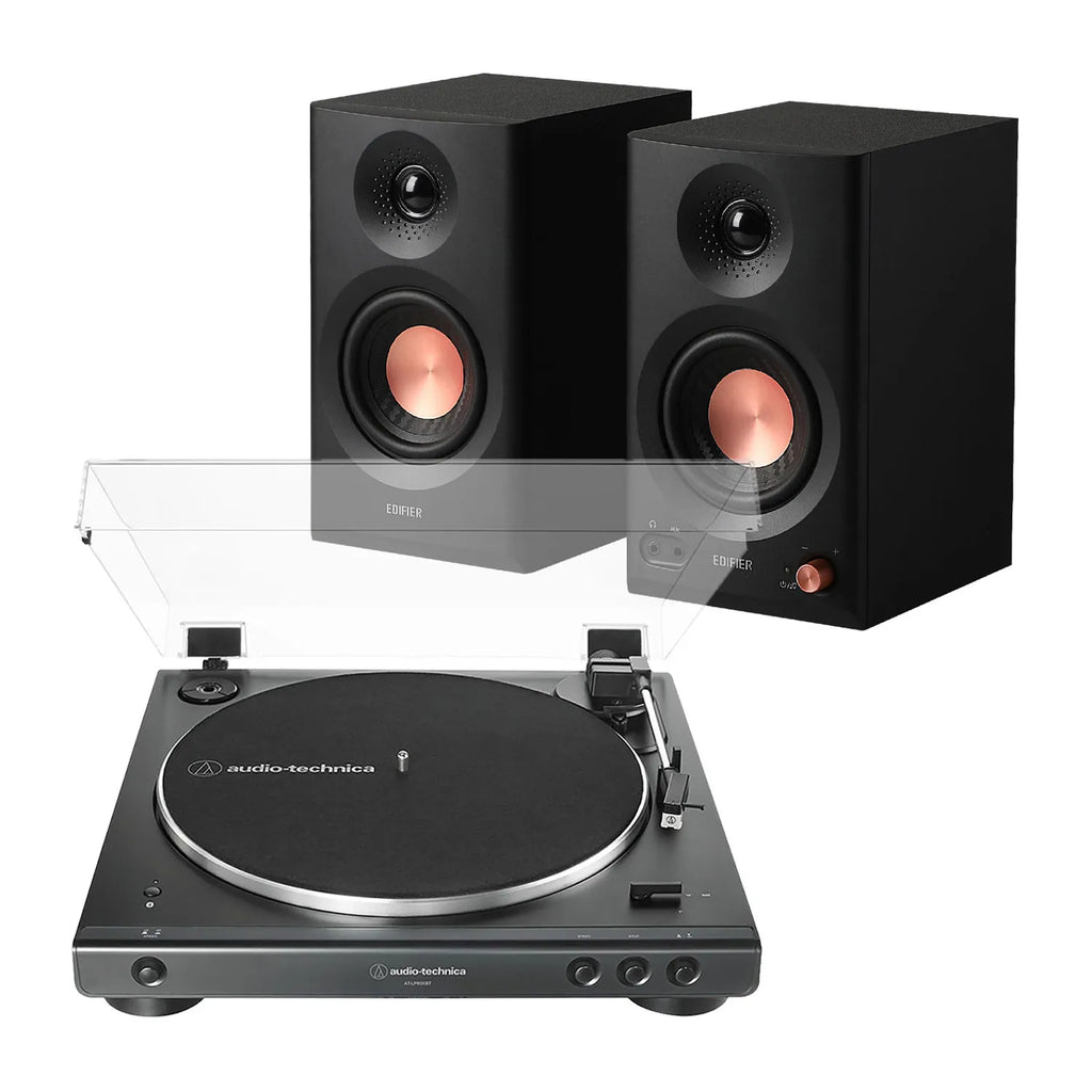 AT-LP60XBT + Edifier MR3 Bundle