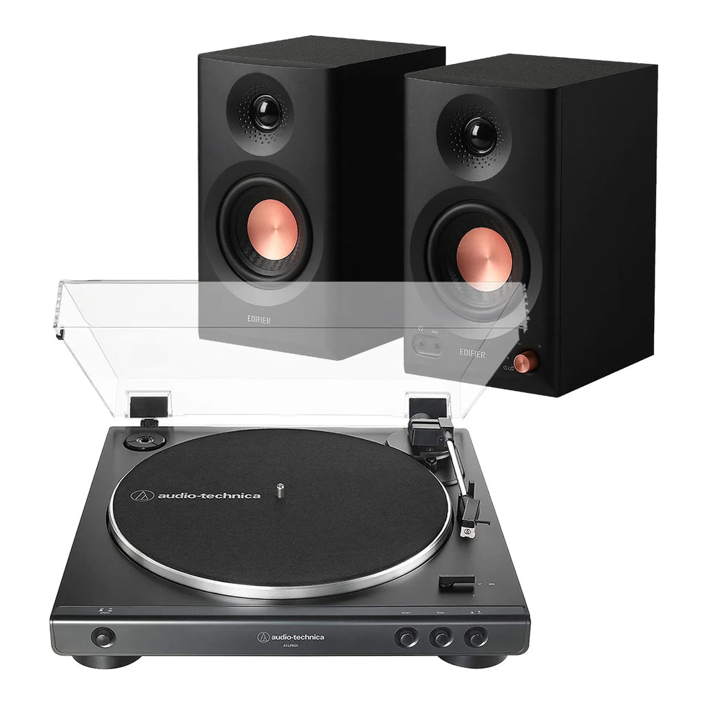 AT-LP60X + Edifier MR3 Bundle